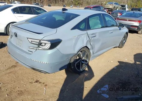 2021 Honda Accord Sport z USA, uszkodzony, nr VIN 1HGCV1F34MA047863